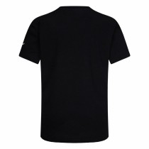 Child's Short Sleeve T-Shirt Nike Sport Splash Black
