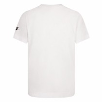 Child's Short Sleeve T-Shirt Nike Sport Splash White