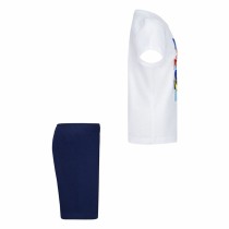 Children's Sports Outfit Nike Nsw Add Ft Short Blue White Multicolour 2 Pieces