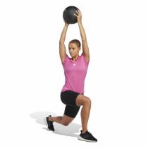 T-shirt à manches courtes femme Adidas Essentials Rose Lila