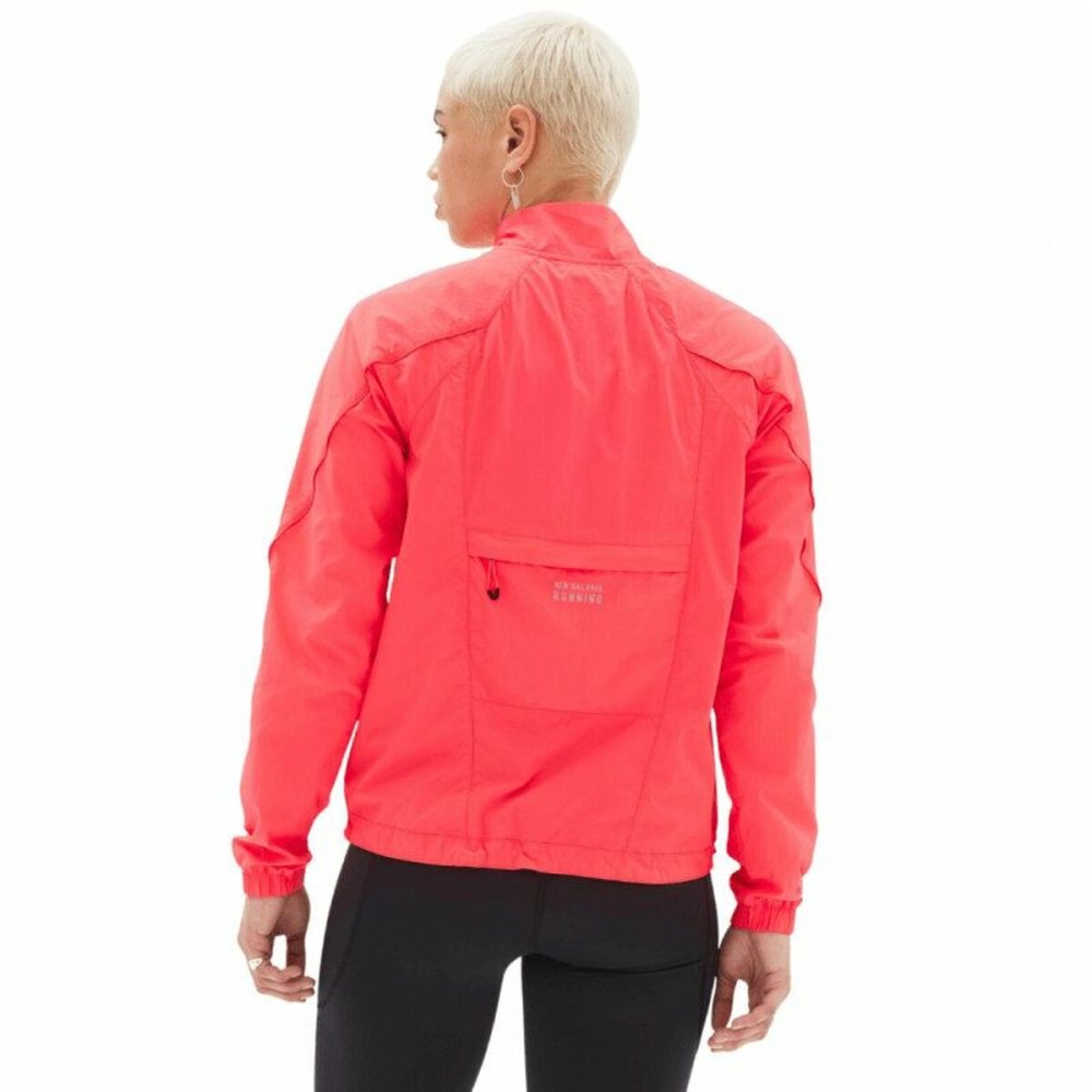 Veste de Sport pour Femme New Balance Printed Impact Run Orange