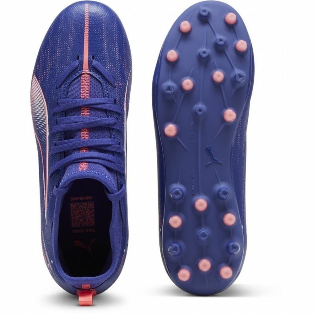 Chaussures de foot pour Enfants Puma Ultra 5 Match Mg Violet
