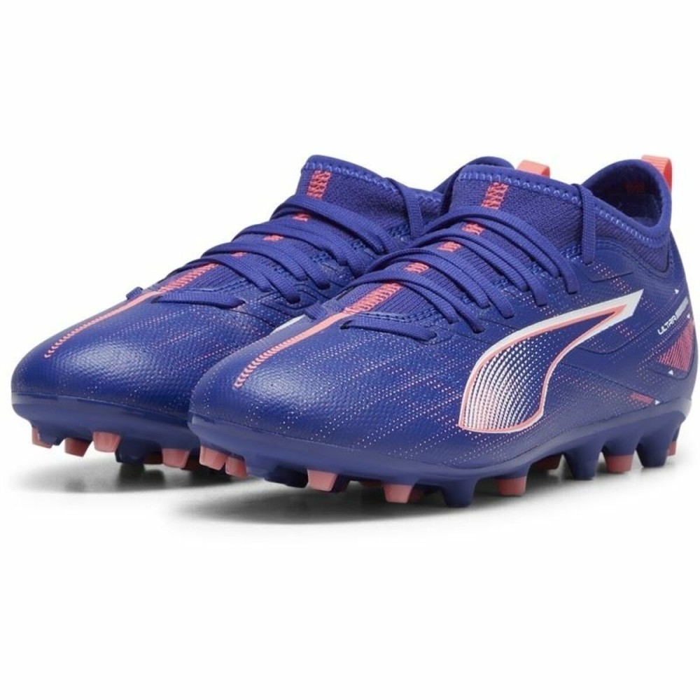 Chaussures de foot pour Enfants Puma Ultra 5 Match Mg Violet