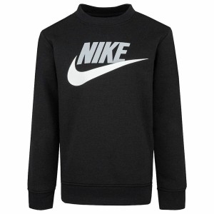Jungen Sweater ohne Kapuze Nike Schwarz