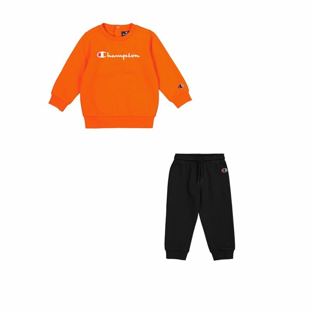 Baby-Sportset Champion Crewneck Suit Orange Dunkelorange