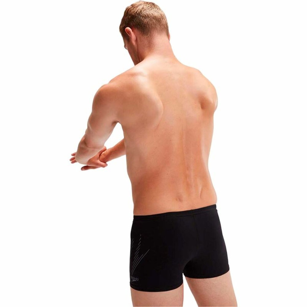 Men’s Bathing Costume Speedo Hyperboom Placement Black