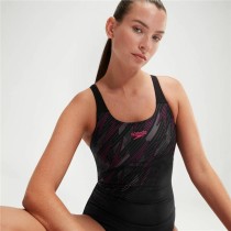Women’s Bathing Costume Speedo Hyperboom Placement Black