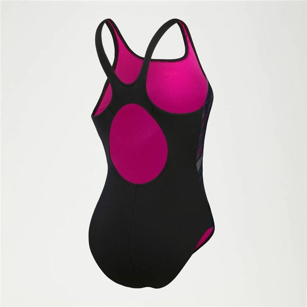 Women’s Bathing Costume Speedo Hyperboom Placement Black
