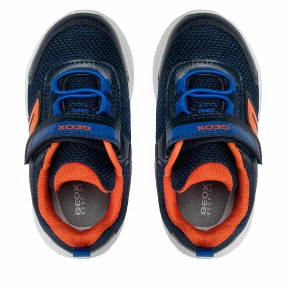 Kinder Sportschuhe Geox Sprintye Dunkelblau