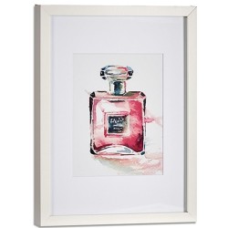 Painting Perfume Glass Particleboard 33 x 3 x 43 cm (6 Units)