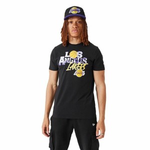T-shirt à manches courtes homme New Era NBA Infill Graphic LA Lakers 