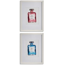 Cadre CH Nº5 Parfum verre Contre-plaqué 33 x 3 x 43 cm (6 Unités)