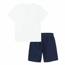 Children's Sports Outfit Nike Nsw Add Ft Short Blue White Multicolour 2 Pieces