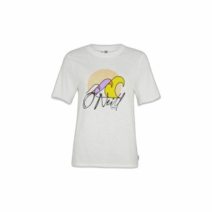 Women’s Short Sleeve T-Shirt O'Neill Luano Graphic White