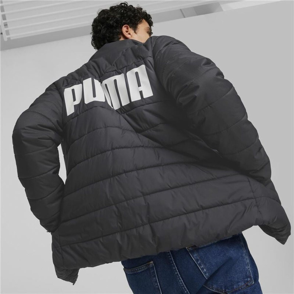 Sportjackefür Herren Puma Essentials+ Padded Schwarz