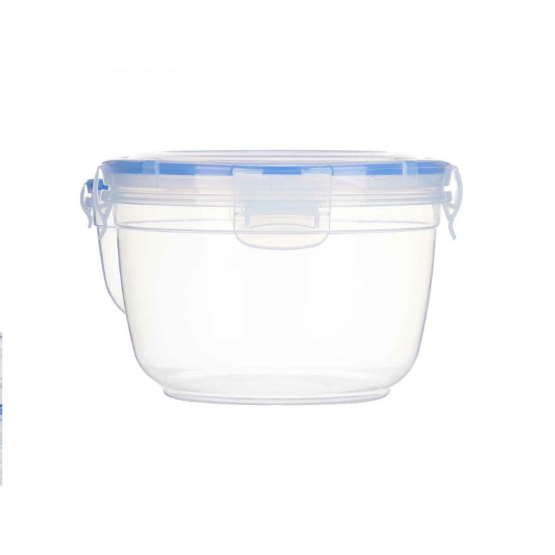 Lunchbox hermetisch Zylinder Durchsichtig Polypropylen 1,2 L 15,5 x 10,5 x 15,5 cm (12 Stück)