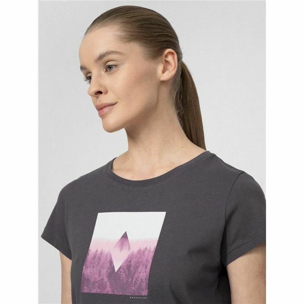 Women’s Short Sleeve T-Shirt 4F Regular Organic