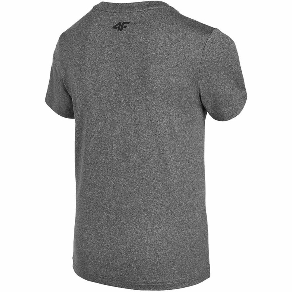 Children’s Short Sleeve T-Shirt 4F JTSMF001 Grey