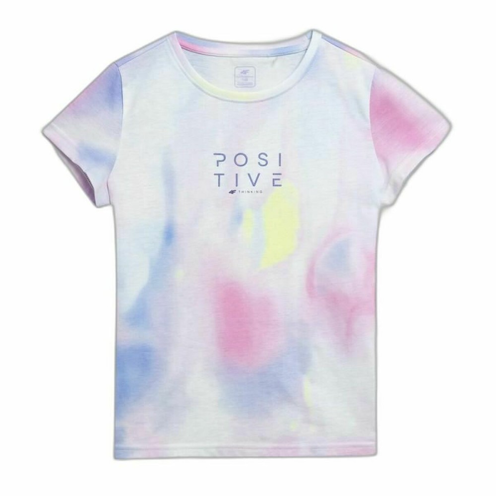 Child's Short Sleeve T-Shirt 4F F382 White