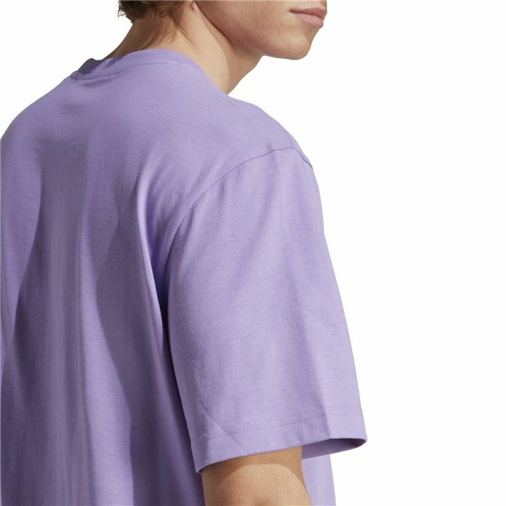 Men’s Short Sleeve T-Shirt Adidas All Szn Purple