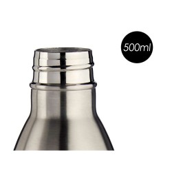 Thermos Argenté 500 ml Acier inoxydable (6 Unités)