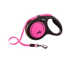 Laisse pour Chien Flexi Flexi 5 m Rose M