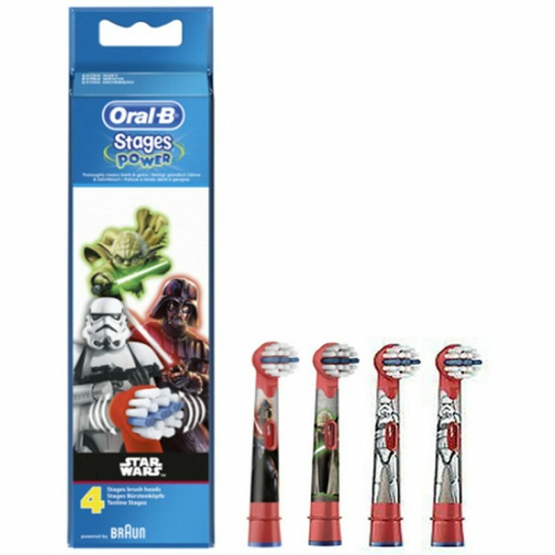 Ersatzkopf Oral-B 80352668 Rot Weiß 4 Stück