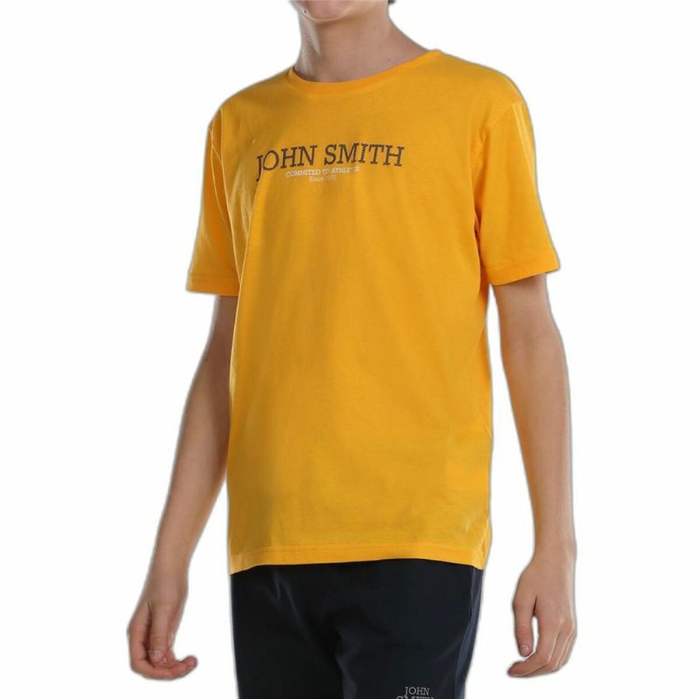 Jungen Kurzarm-T-Shirt John Smith Efebo Gelb