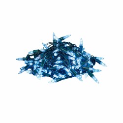 Wreath of LED Lights White 900 x 10 x 2 cm (12 Units)