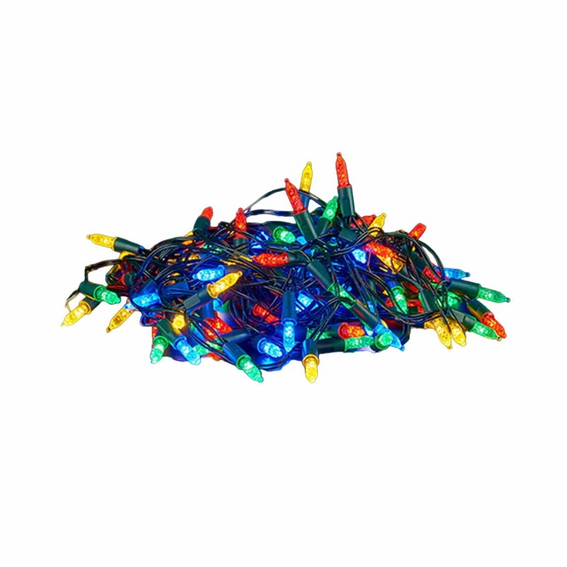 Wreath of LED Lights Multicolour 450 x 9 x 2 cm (12 Units)