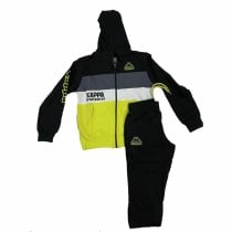 Kinder-Trainingsanzug Kappa 8031T0060 Schwarz