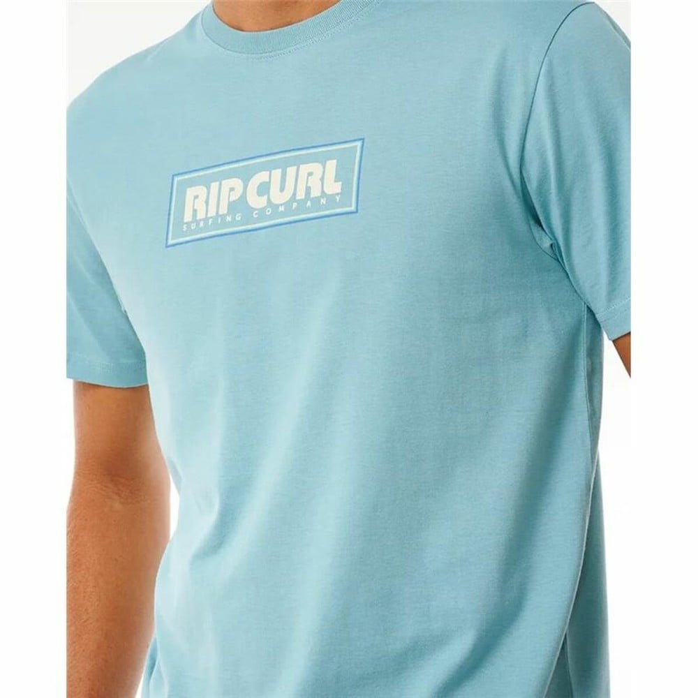 Herren Kurzarm-T-Shirt Rip Curl Big Mumma Icon Himmelsblau