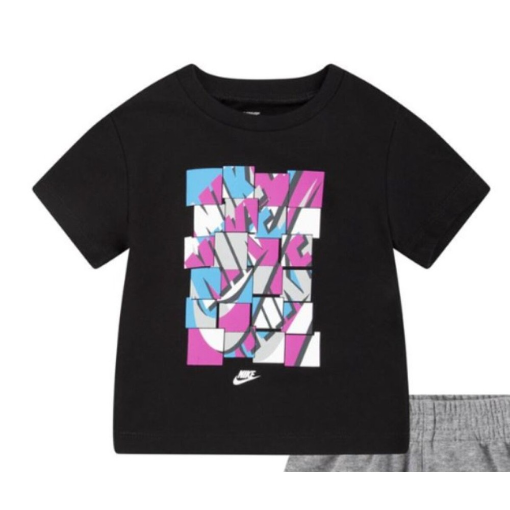 Baby-Sportset Nike Nsw Add Ft Schwarz Grau