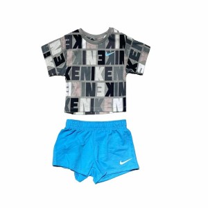 Children's Sports Outfit Nike Knit Short Blue