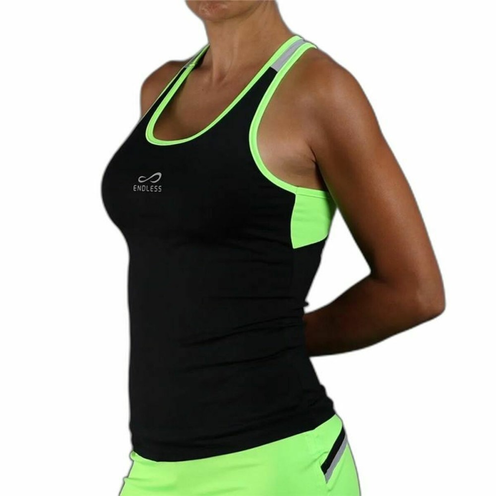 Short-sleeve Sports T-shirt Endless Flow Black