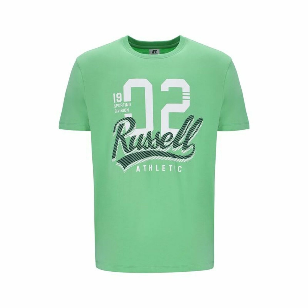 T-shirt à manches courtes homme Russell Athletic Amt A30101 Vert Vert clair