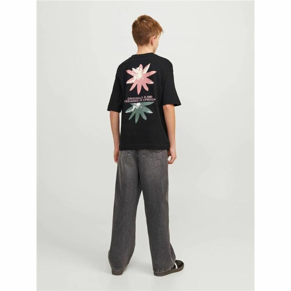 T-Shirt Jack & Jones tampa Back Schwarz