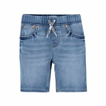 Kinder Shorts Levi's Skinny Dobby Stahlblau