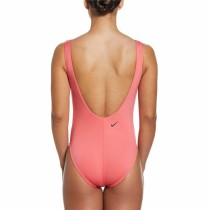 Damen Badeanzug Nike U-Back Koralle