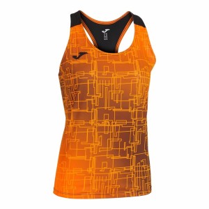 Tanktop Frau Joma Sport Elite VIII Schwarz Orange