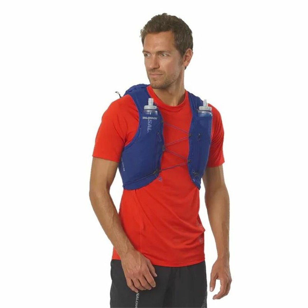 Gilet de course Salomon Adv Skin 12 Bleu