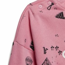 Kinder-Trainingsanzug Adidas I Bluv Q3 Cset Lachsfarben