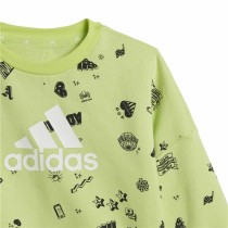 Kinder-Trainingsanzug Adidas I Bluv Q3 Cset grün