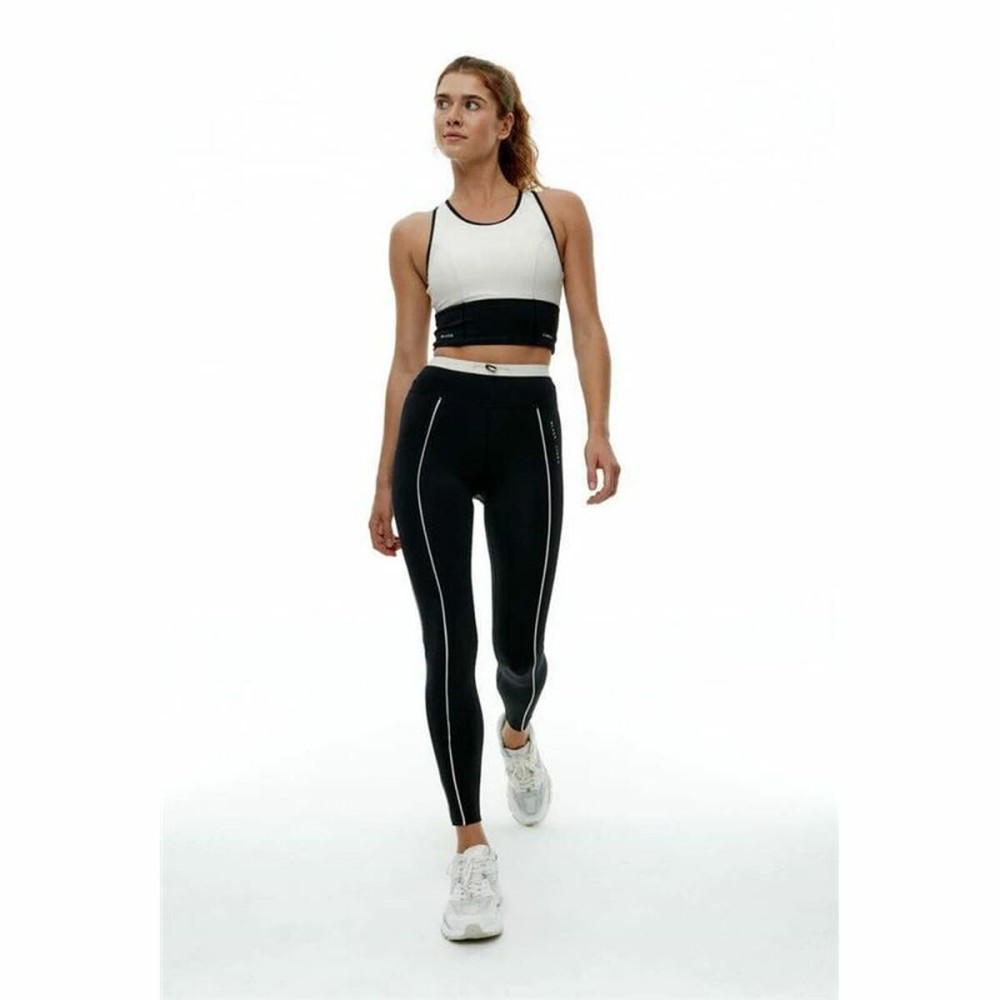 Women’s Sports Top Black Limba Shadow White