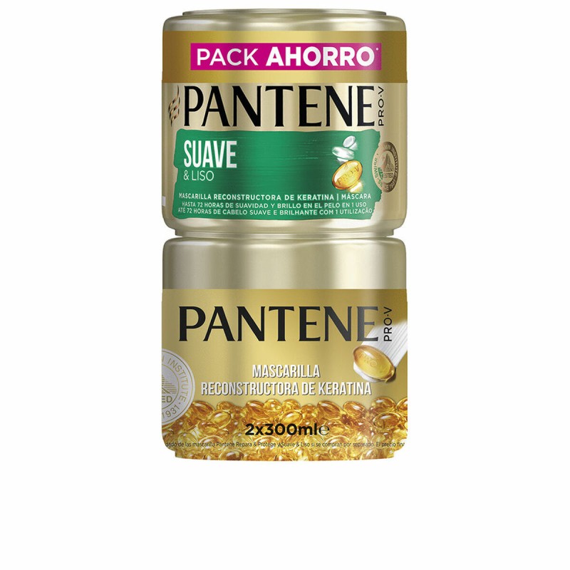 Masque pour cheveux Pantene Keratin 2 x 300 ml 300 ml