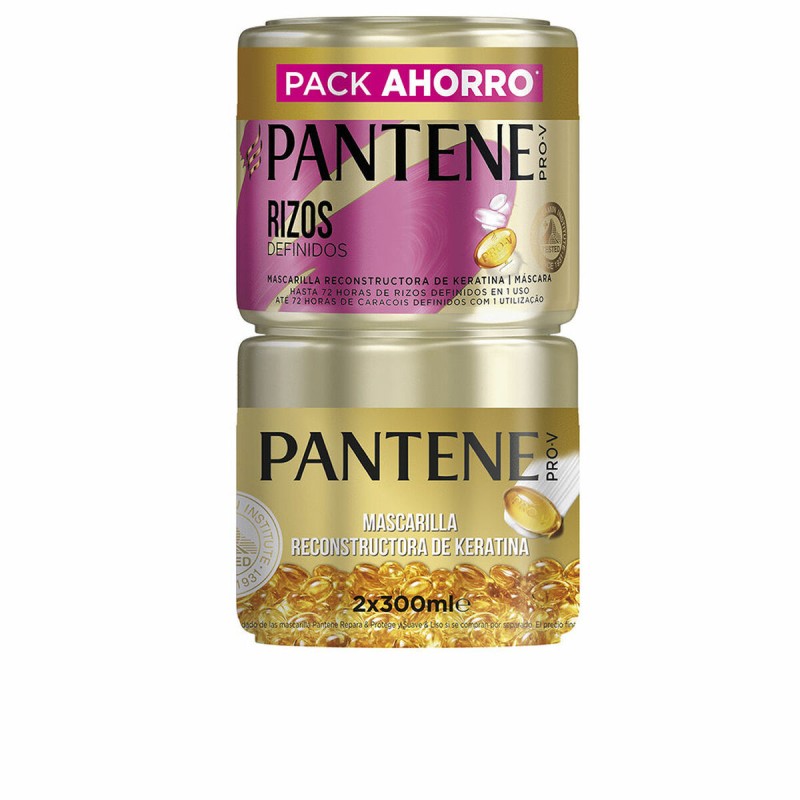 Haarmaske Pantene   Gelocktes Haar 2 x 300 ml