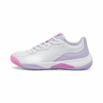 Chaussures de sport pour femme Puma Nova Smash Blanc Prune