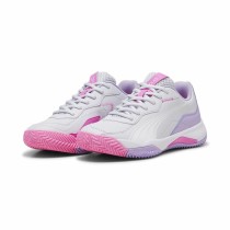 Chaussures de sport pour femme Puma Nova Smash Blanc Prune