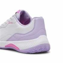 Chaussures de sport pour femme Puma Nova Smash Blanc Prune