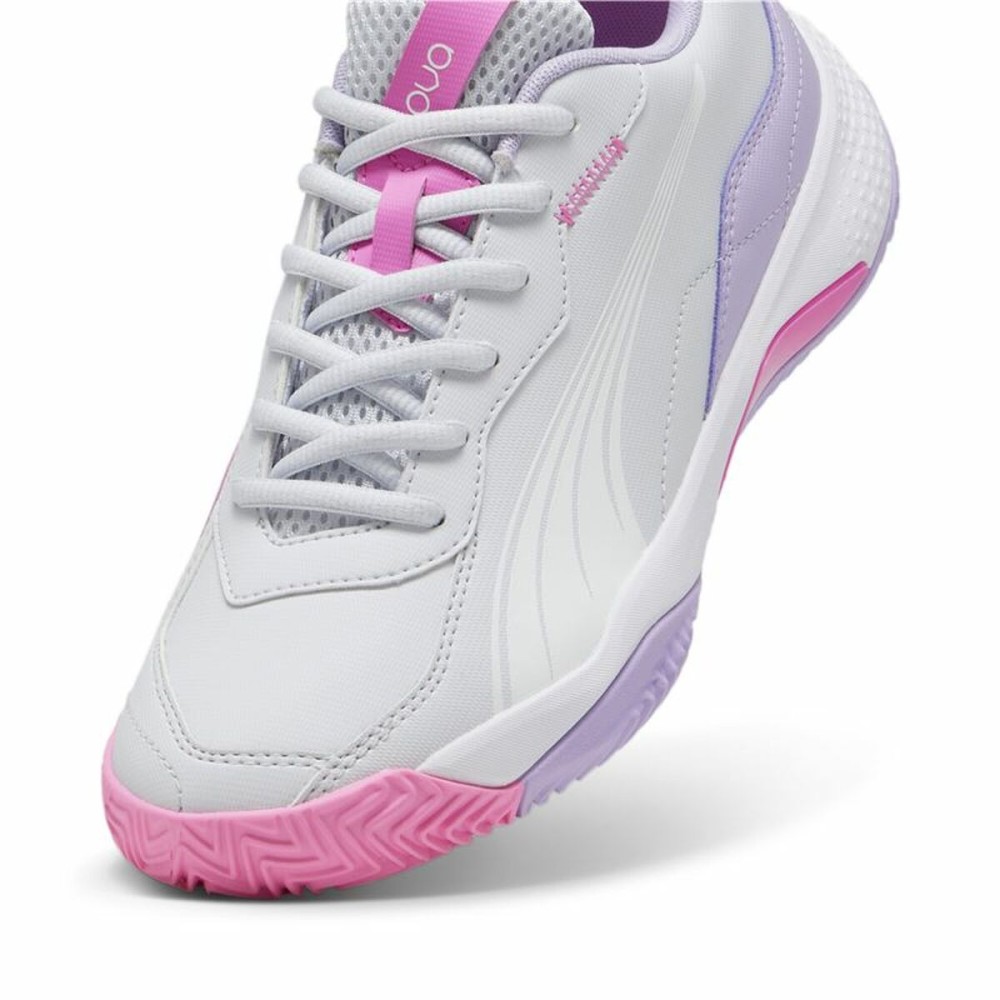 Chaussures de sport pour femme Puma Nova Smash Blanc Prune